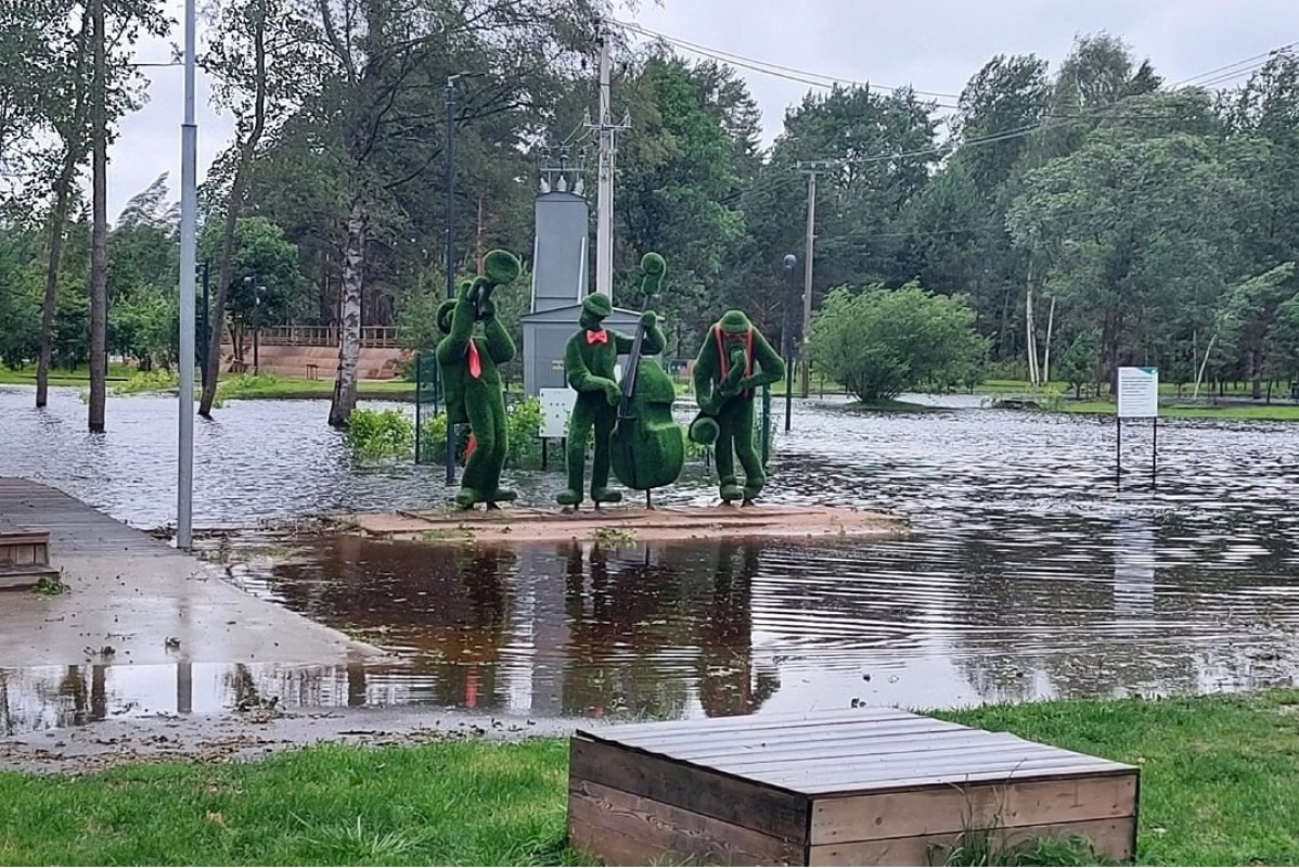 наводнение Санкт-Петербург