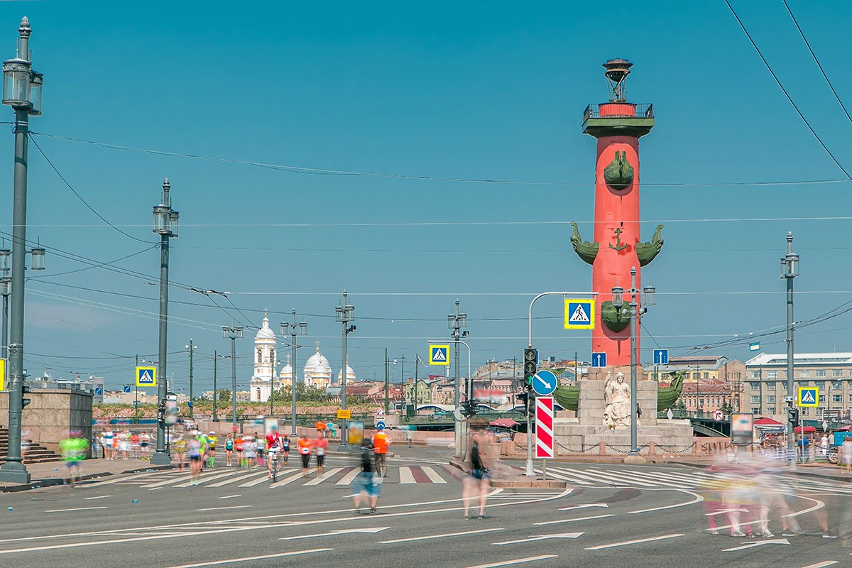 полумарафон Северная столица перекрытия