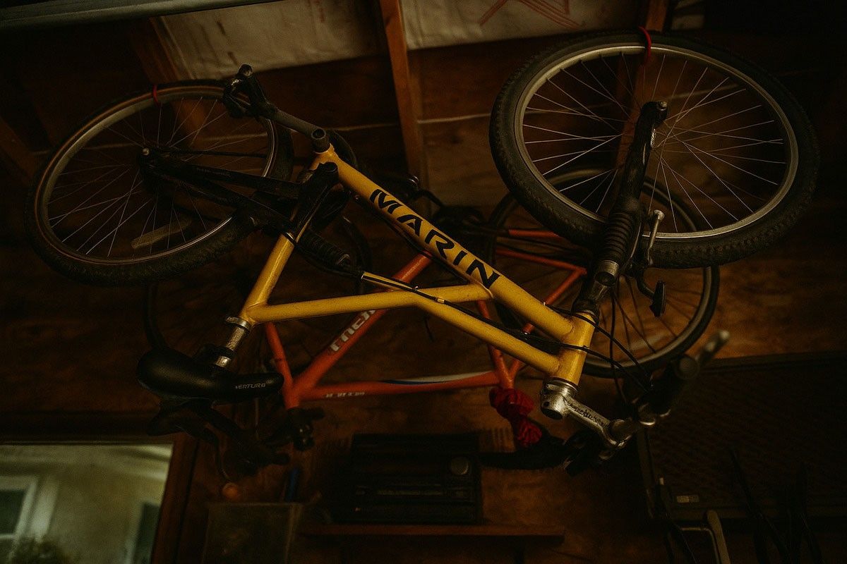 велосипед гараж