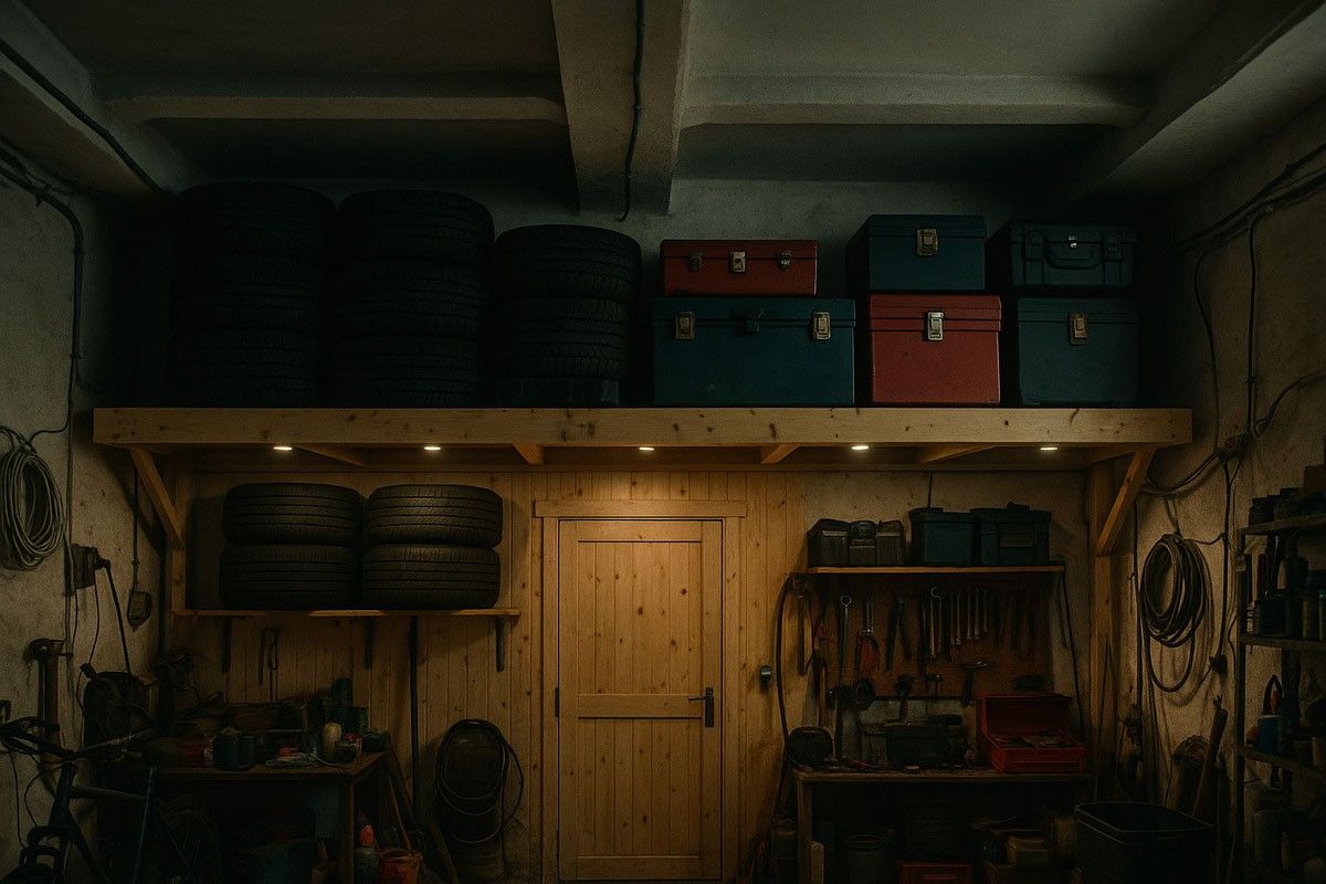 полка гараж