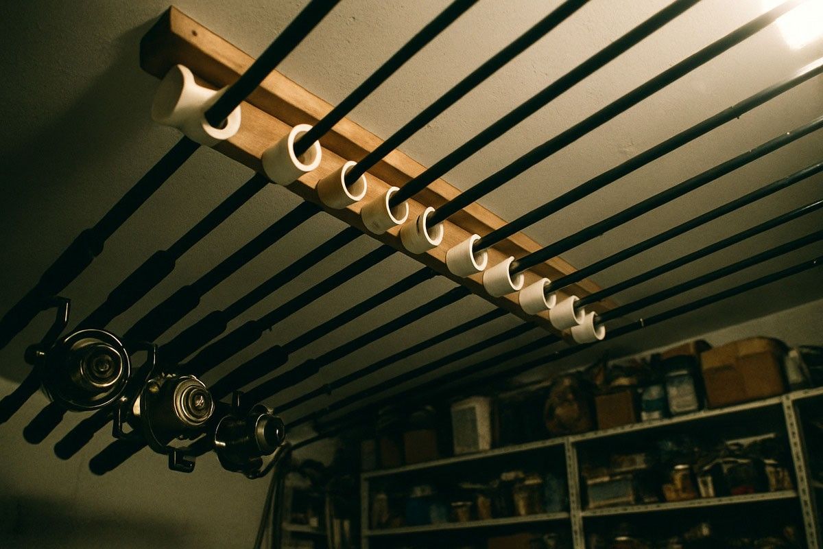 хранение удочек