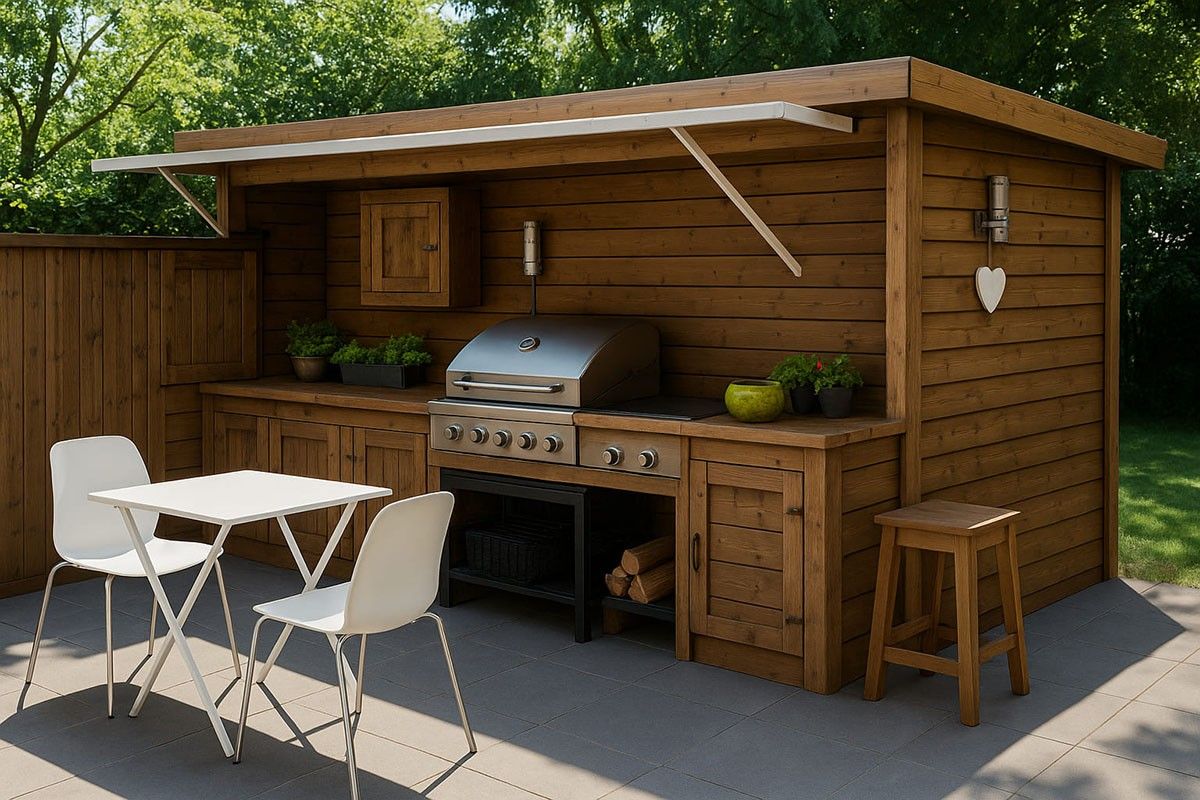 зона летней кухни