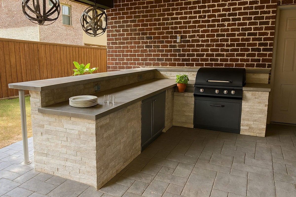 летняя кухня фото 