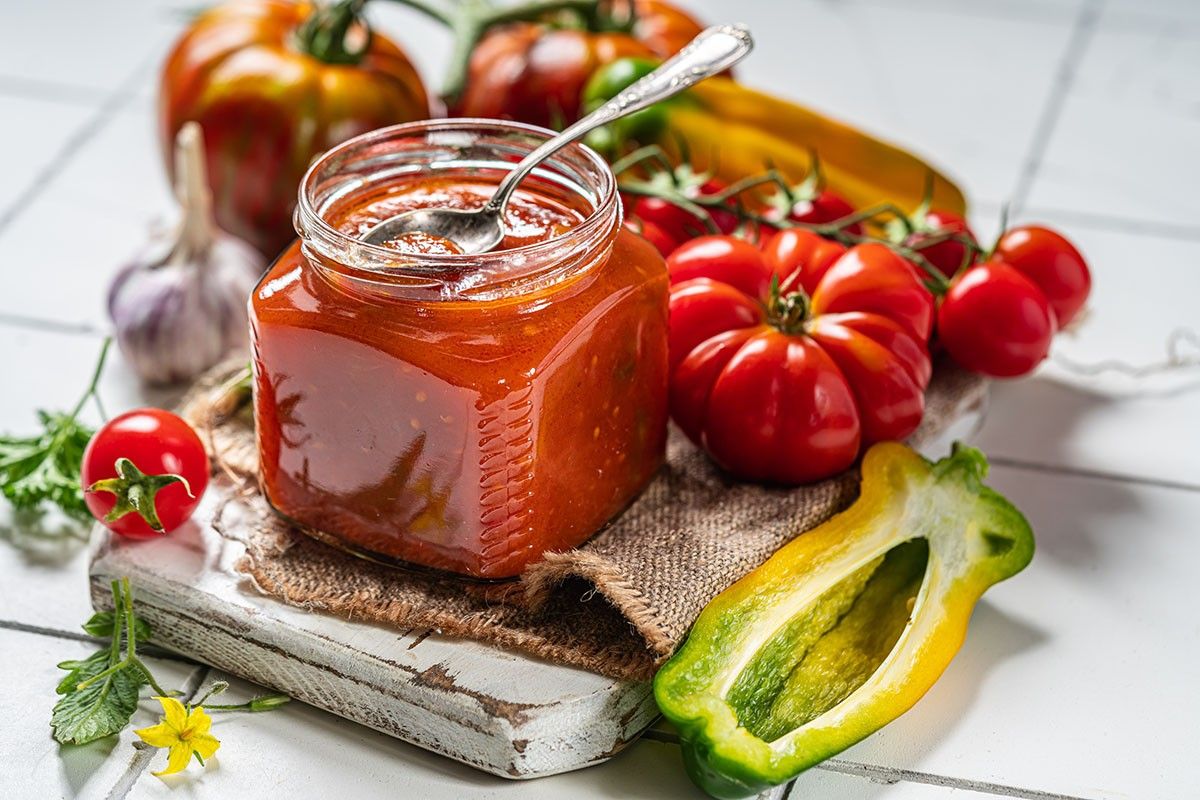 лечо из помидоров