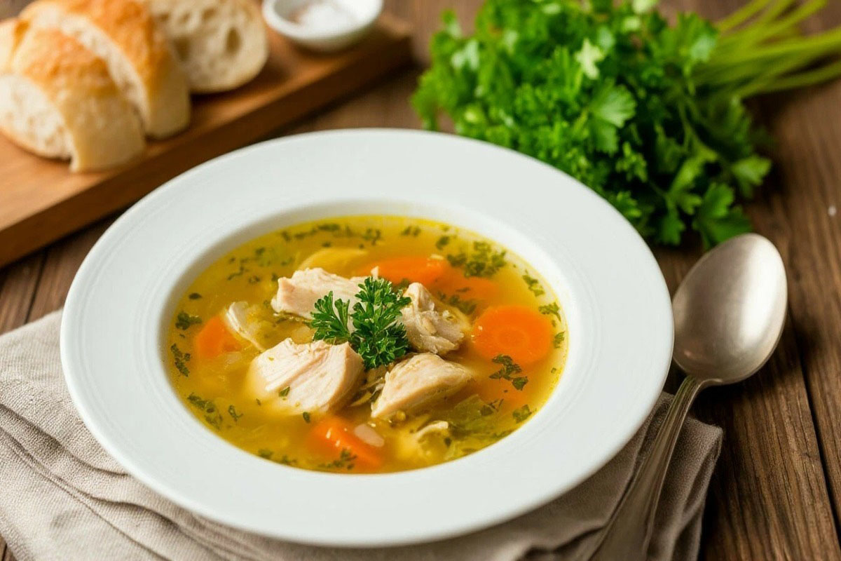суп из курицы