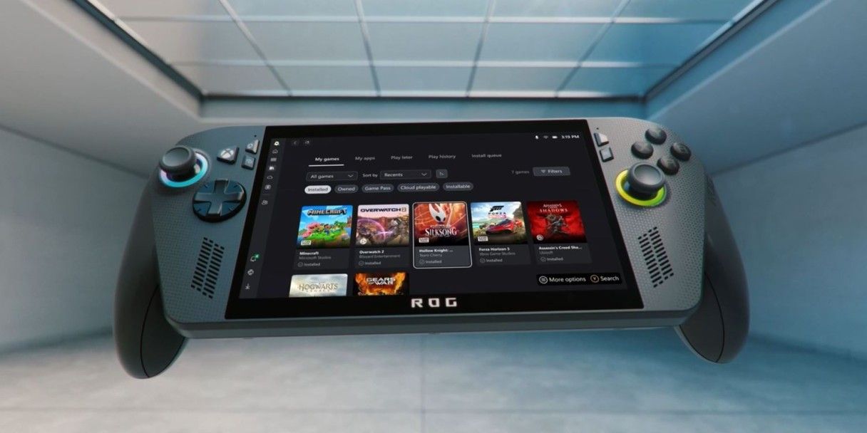 Портативные консоли ROG Xbox Ally и ROG Xbox Ally X