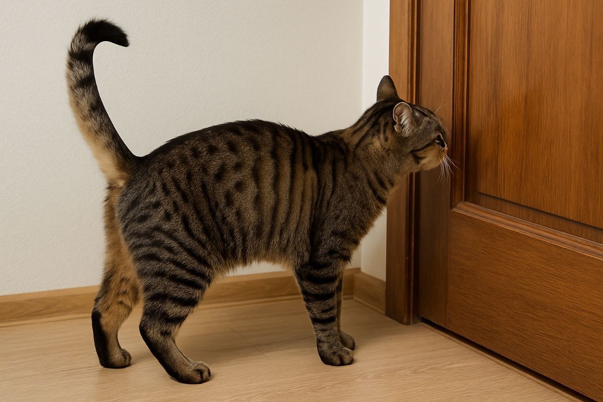 как метят коты