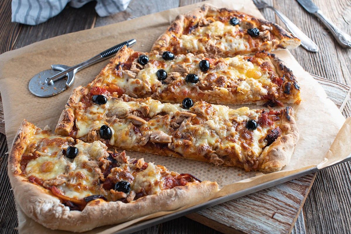 пицца с картофелем