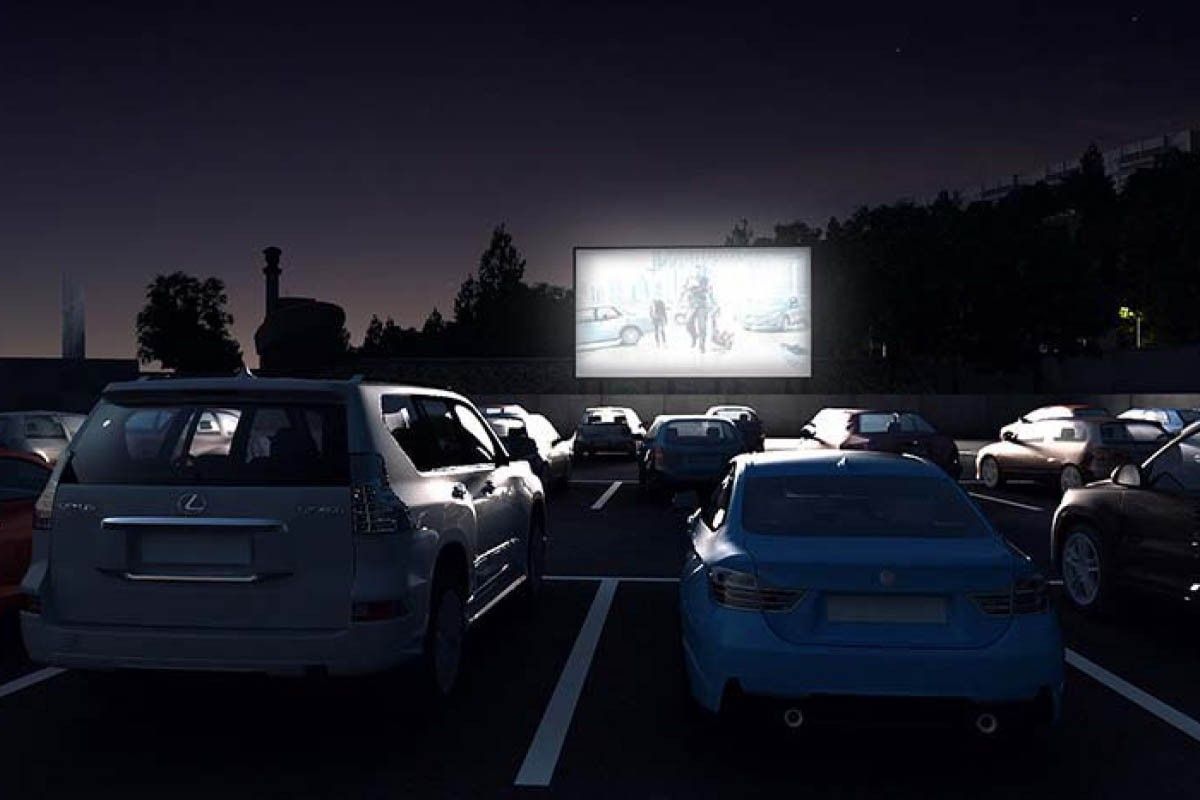 автомобильные кинотеатры