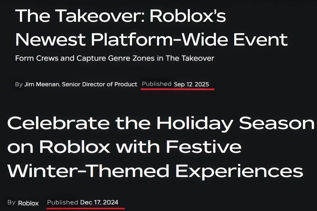 ивенты Роблокс