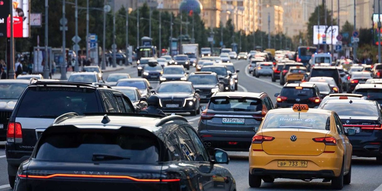 пробки в Москве