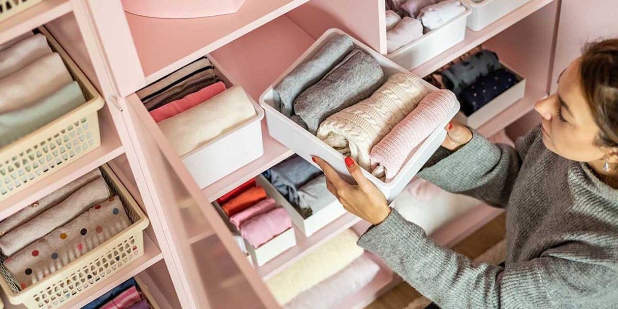 Как я навела порядок в шкафу по методу КонМари