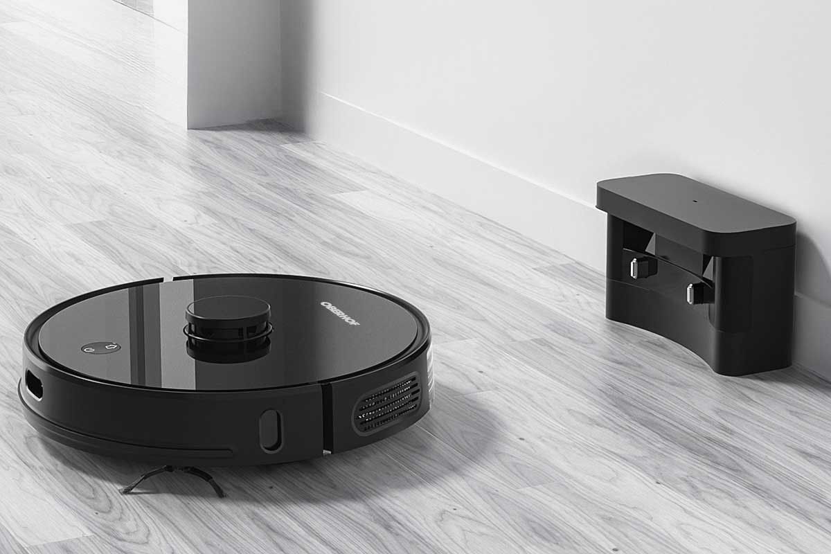 робот пылесос станция