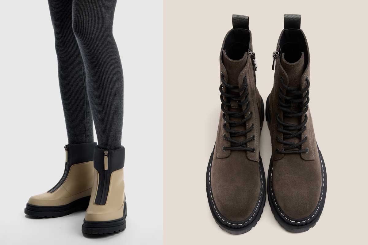 Модные ботинки