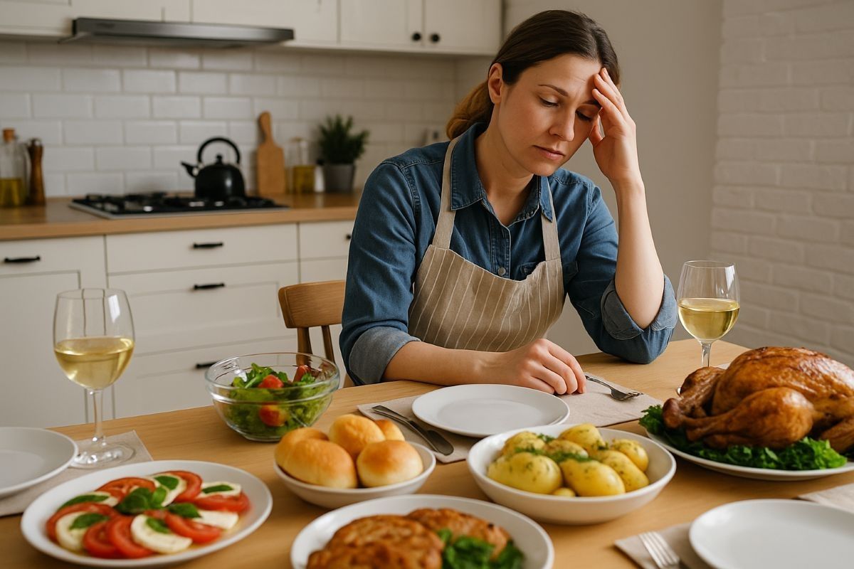 хозяйка устала