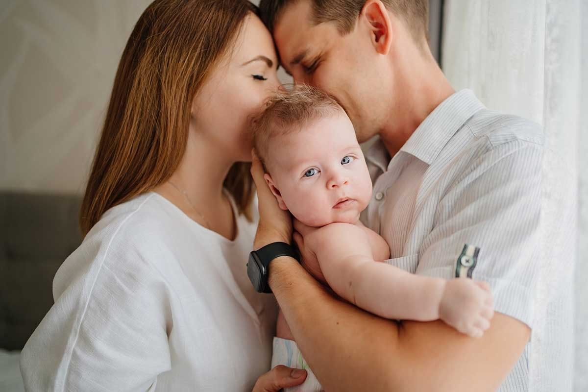 Семейная фотосессия с малышом 