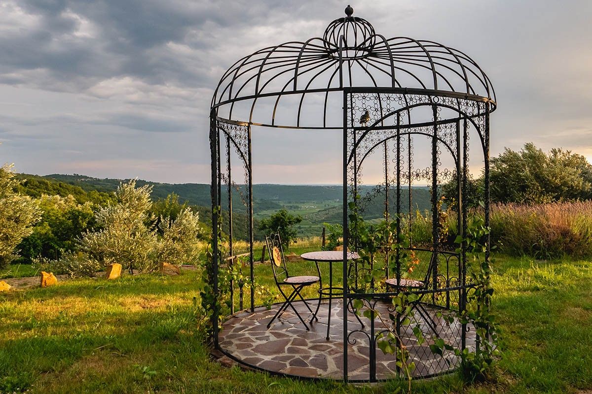 беседка для дачи своими руками