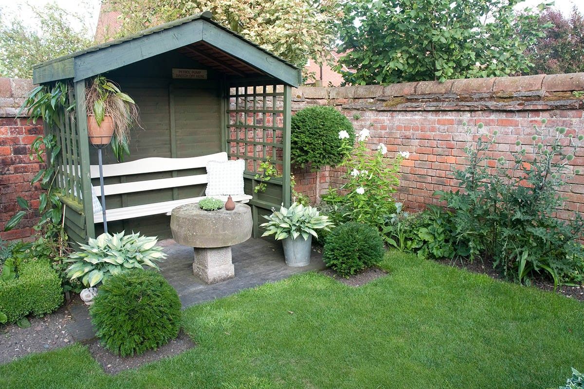 беседка своими руками из дерева