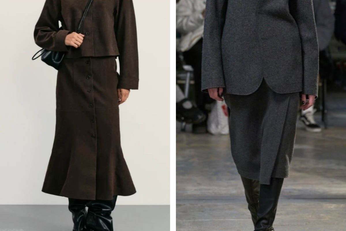 юбка миди с чем носить