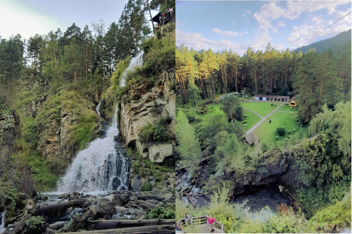 камышлинский водопад