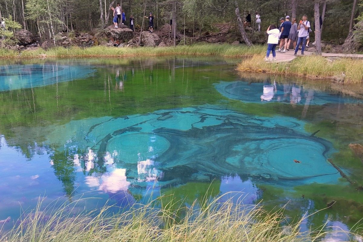 гейзерное озеро алтай