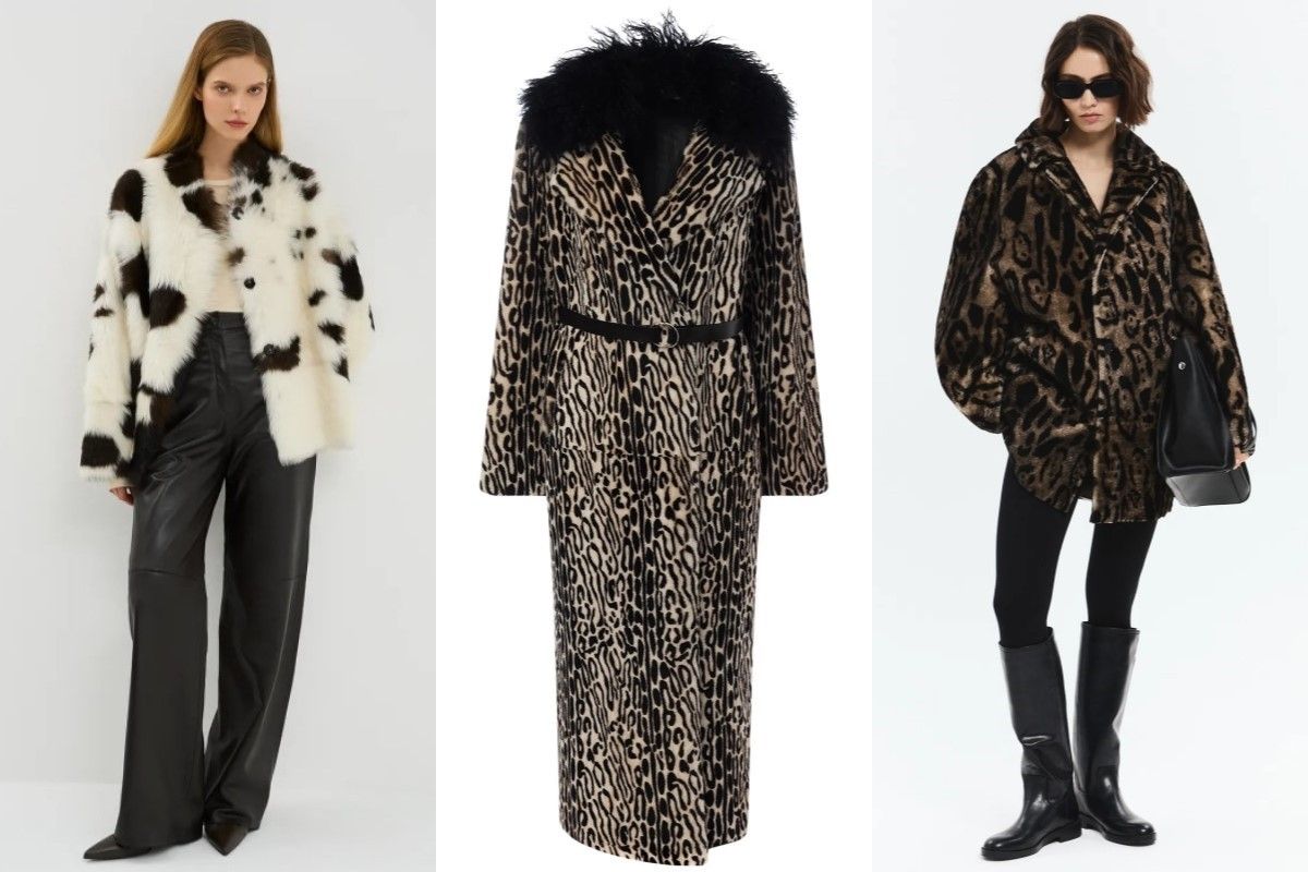 дубленка женская модная