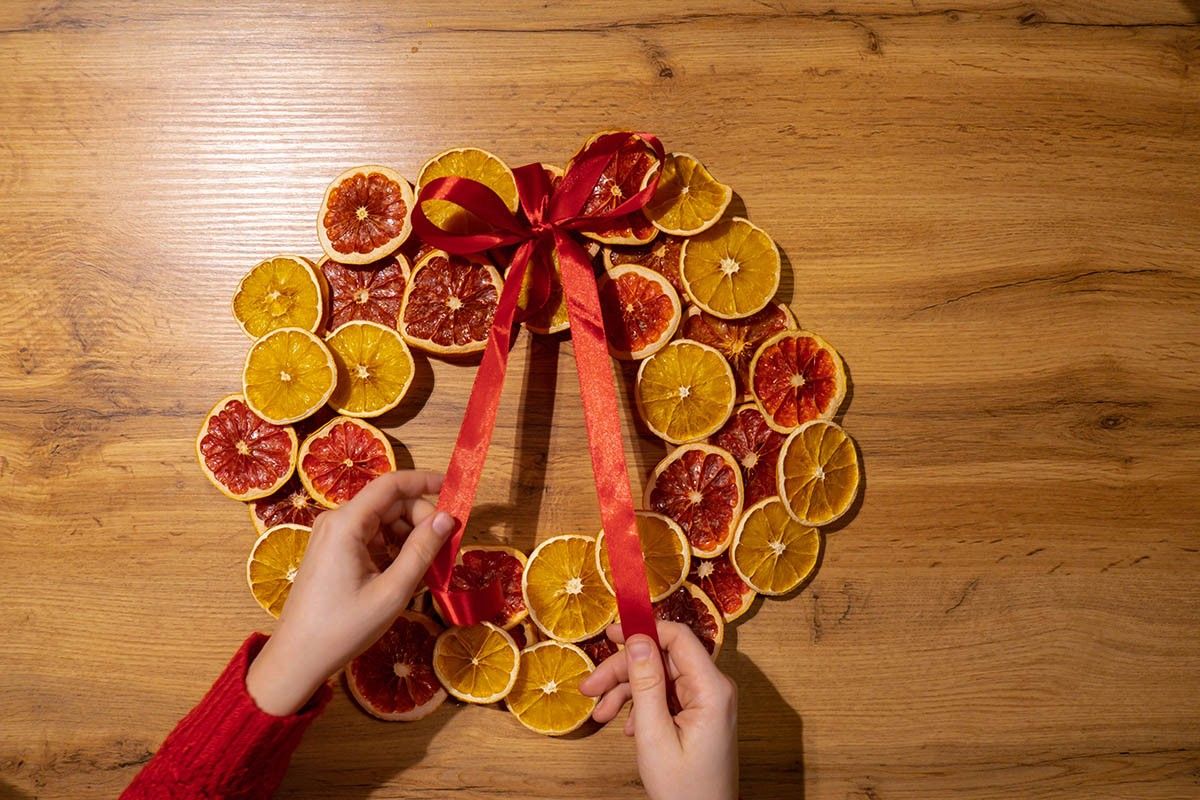 Рождественский венок своими руками