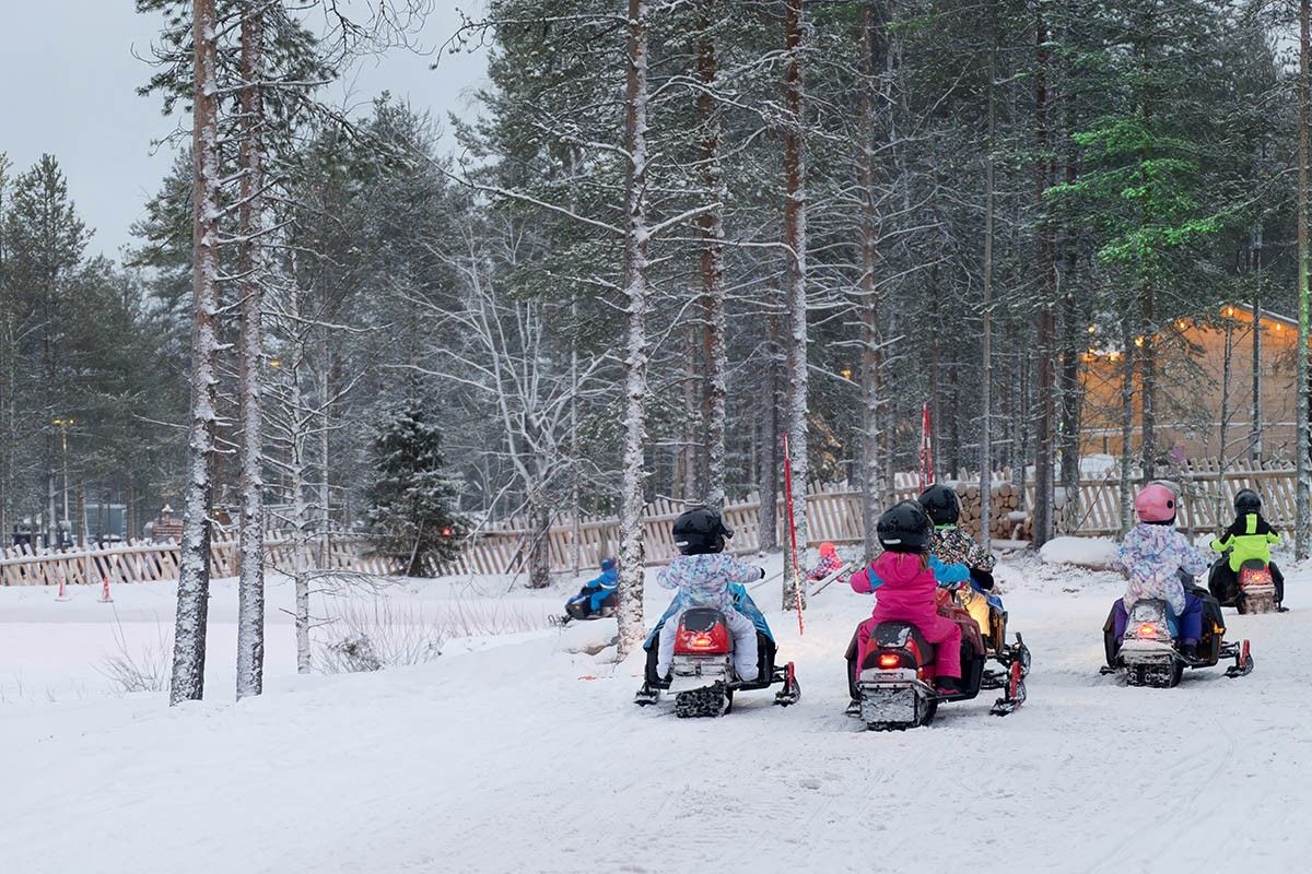 как выбрать снегокат