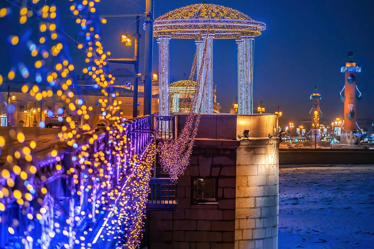 новый год в спб