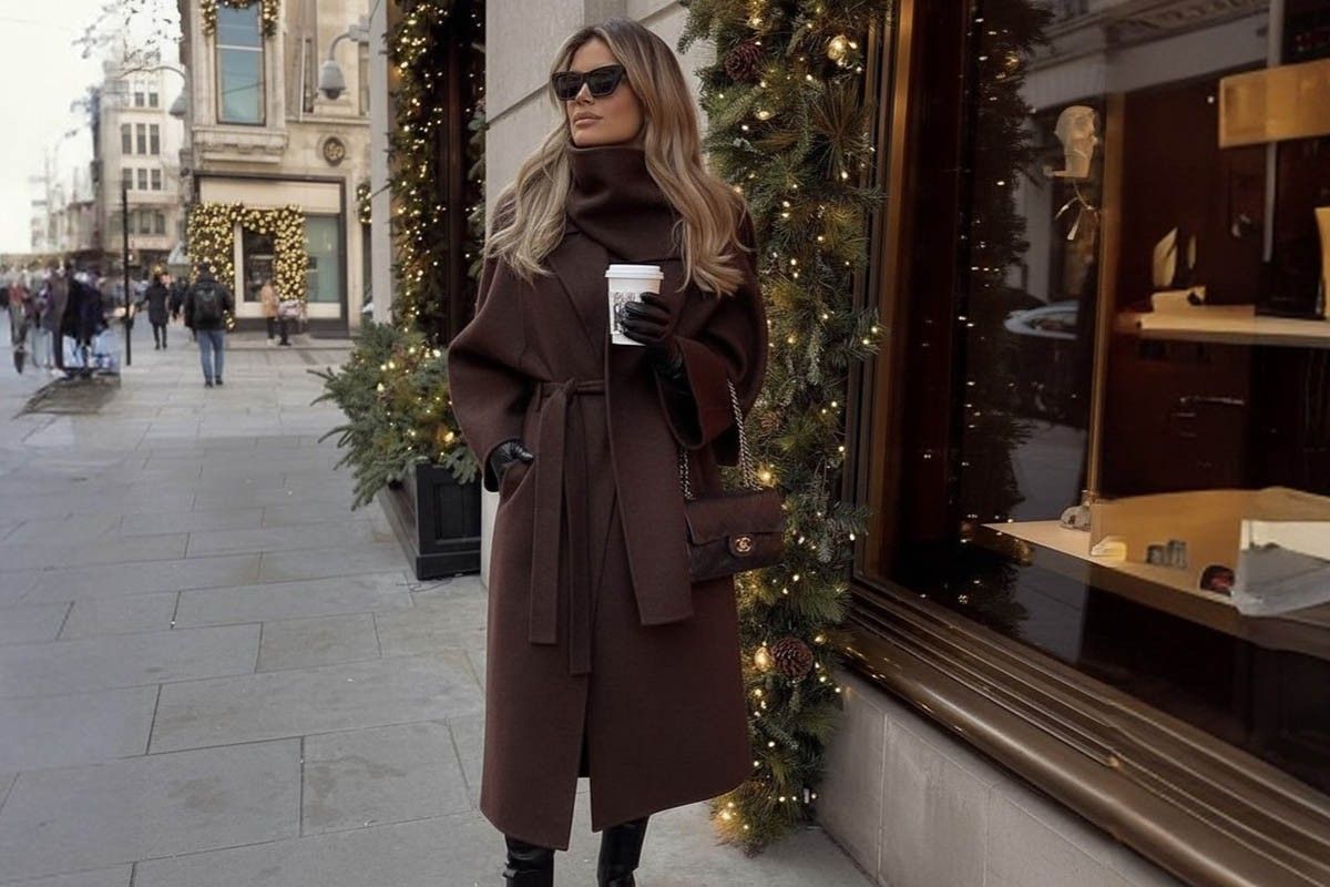 пальто-шарф