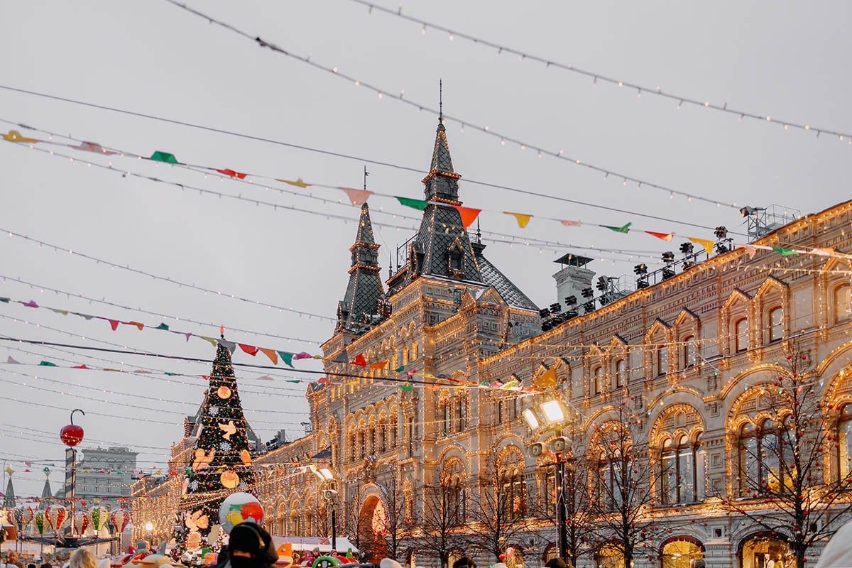 зима в столице