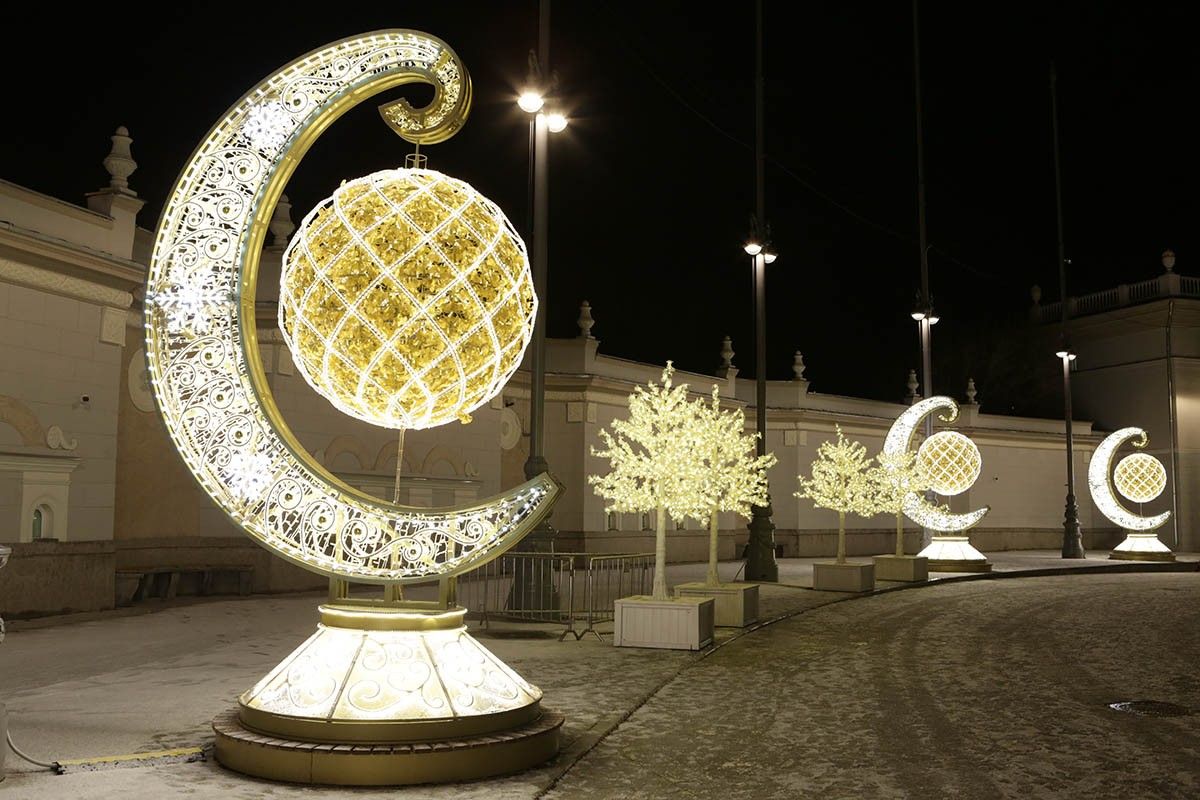 новогодняя москва