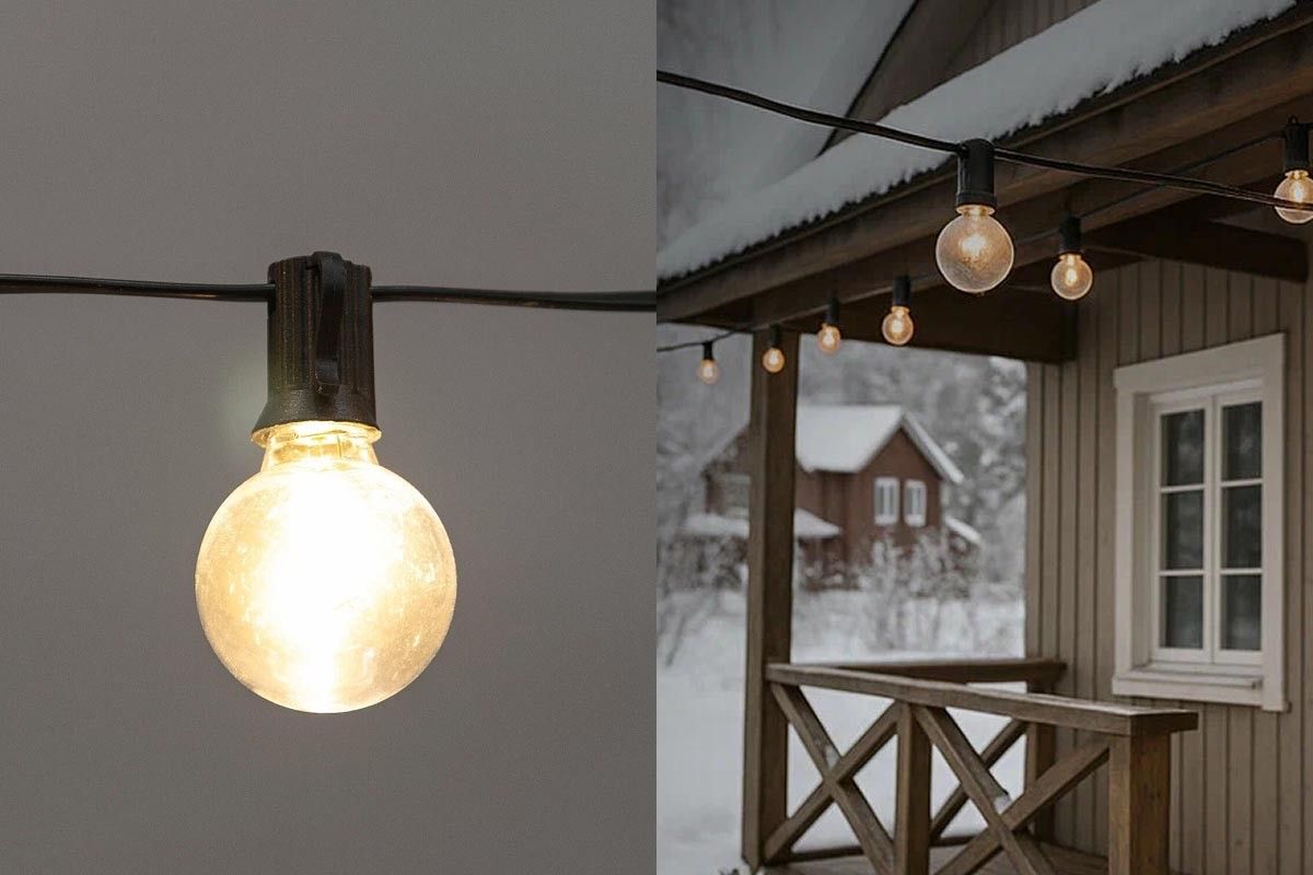 гирлянды уличные