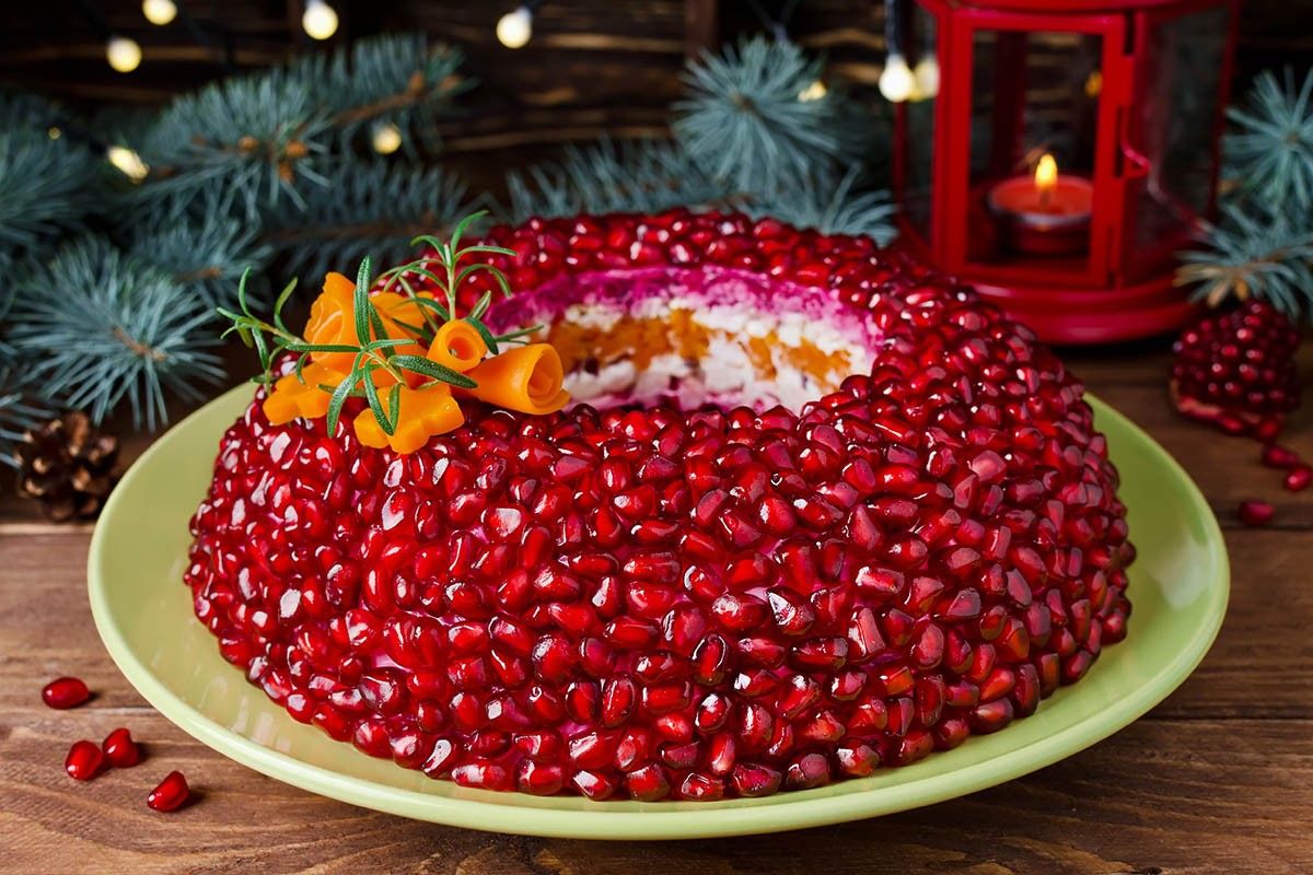 Новогодний салат