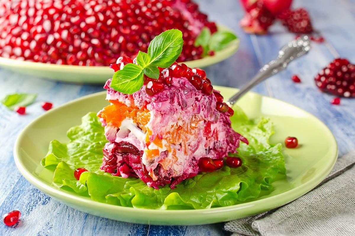 Вегетарианский «Гранатовый браслет» 