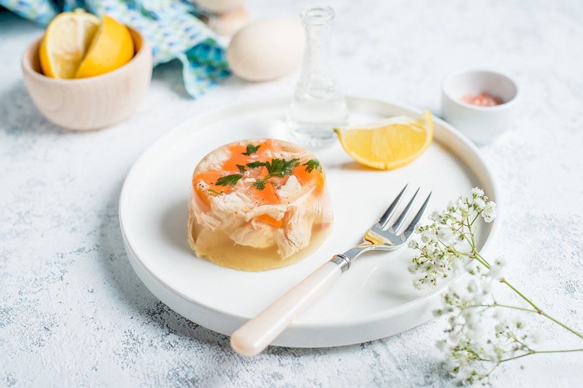 куриный холодец