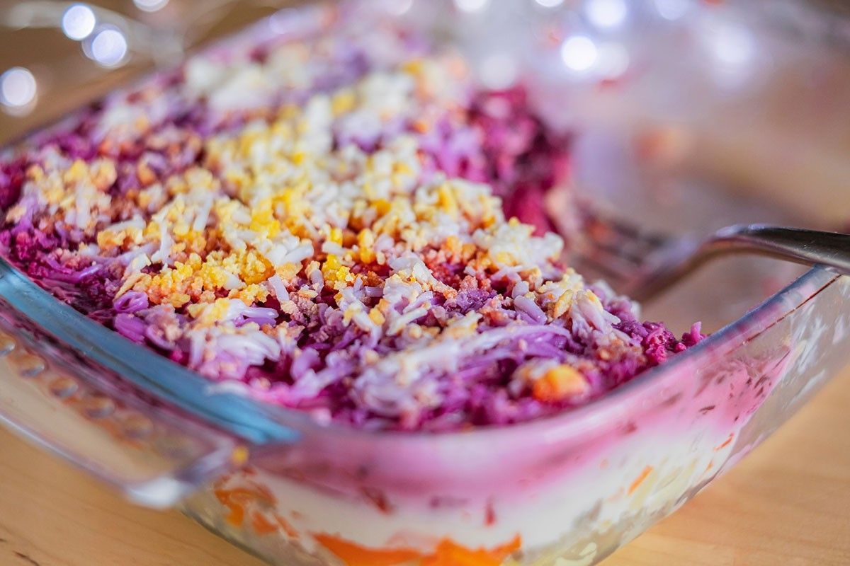 Салат на Новый год