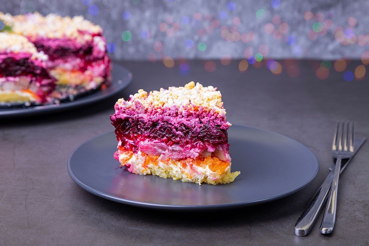 Новогодний салат