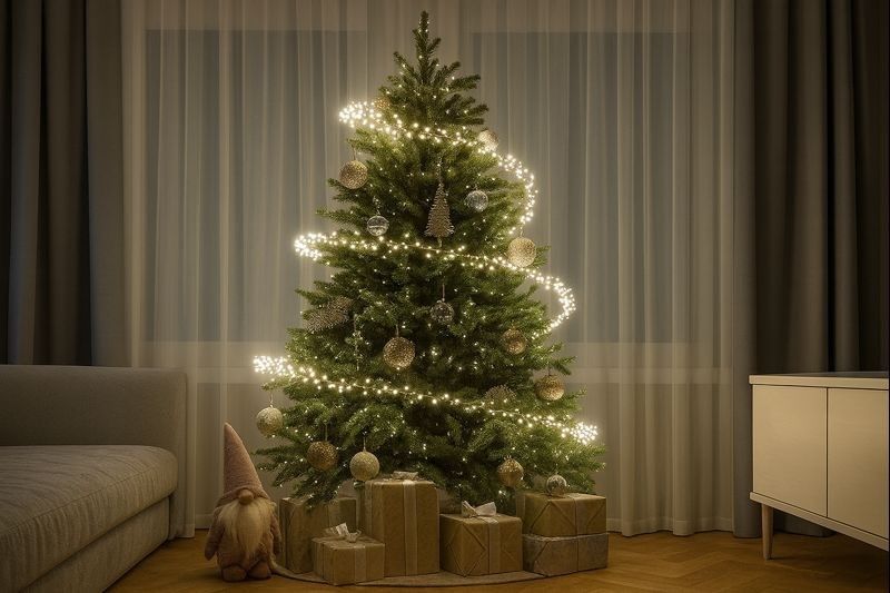 Как красиво украсить елку