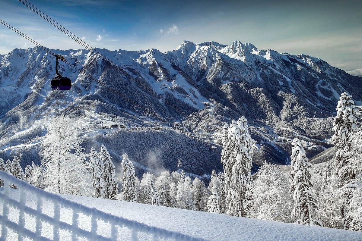горнолыжные курорты россии в январе