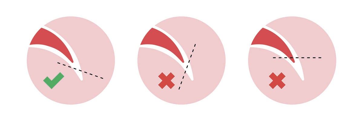 схема стрижки