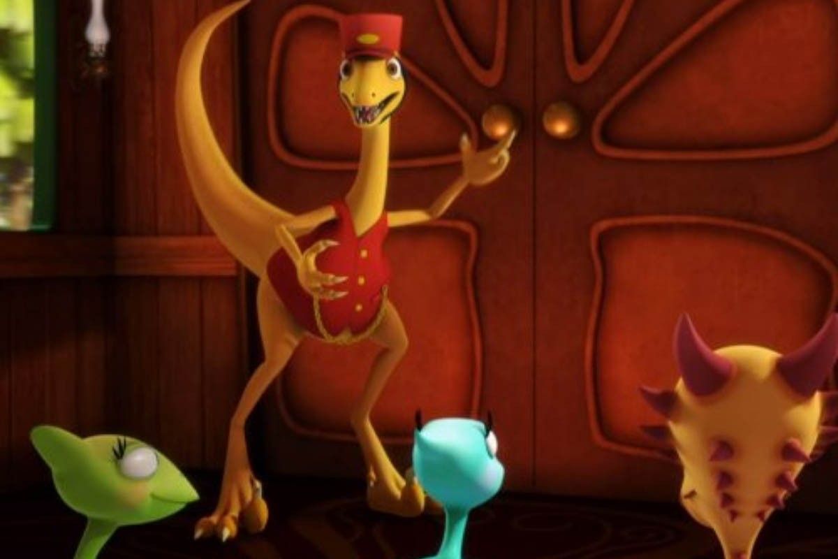 Поезд динозавров