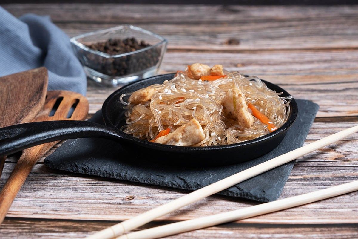 как готовить стеклянную лапшу