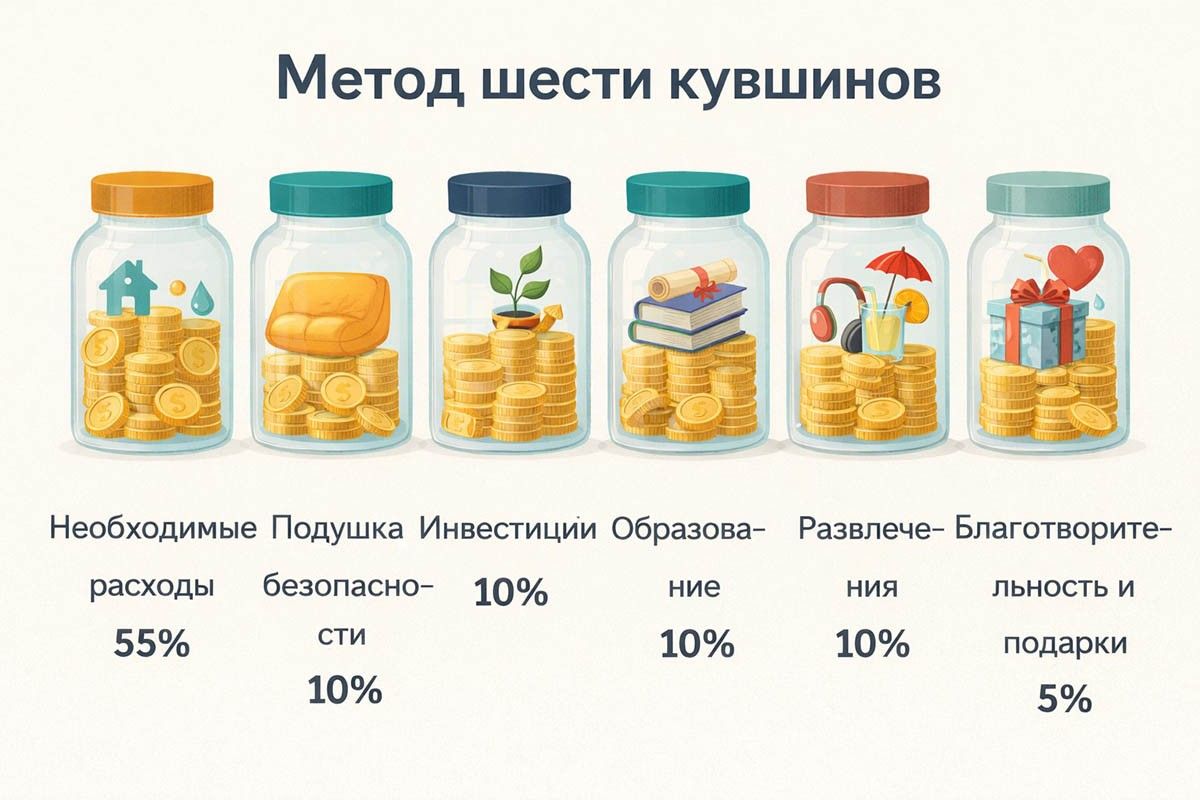 метод шести кувшинов