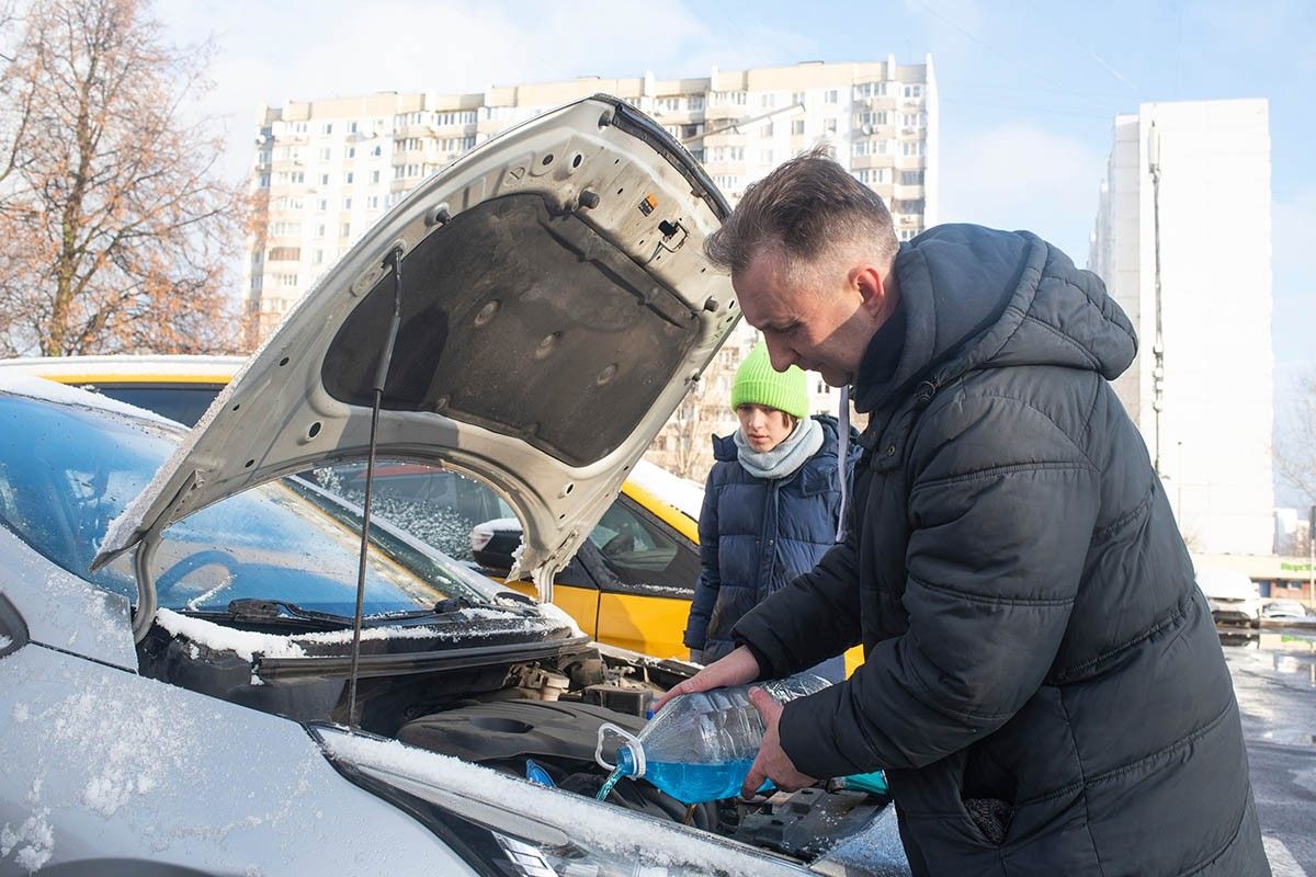 замерзает незамерзайка