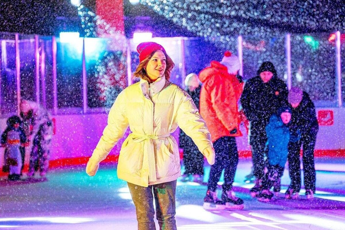 лед в столице