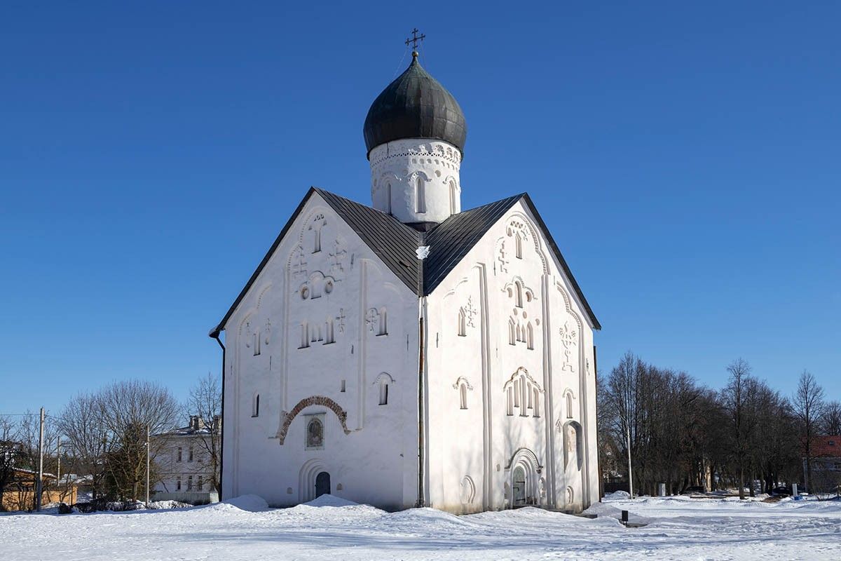 великий новгород зимой