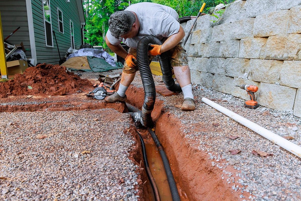 как выровнять участок