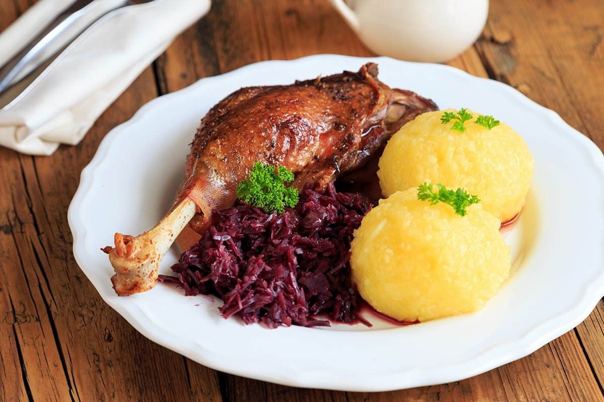 как запечь гуся