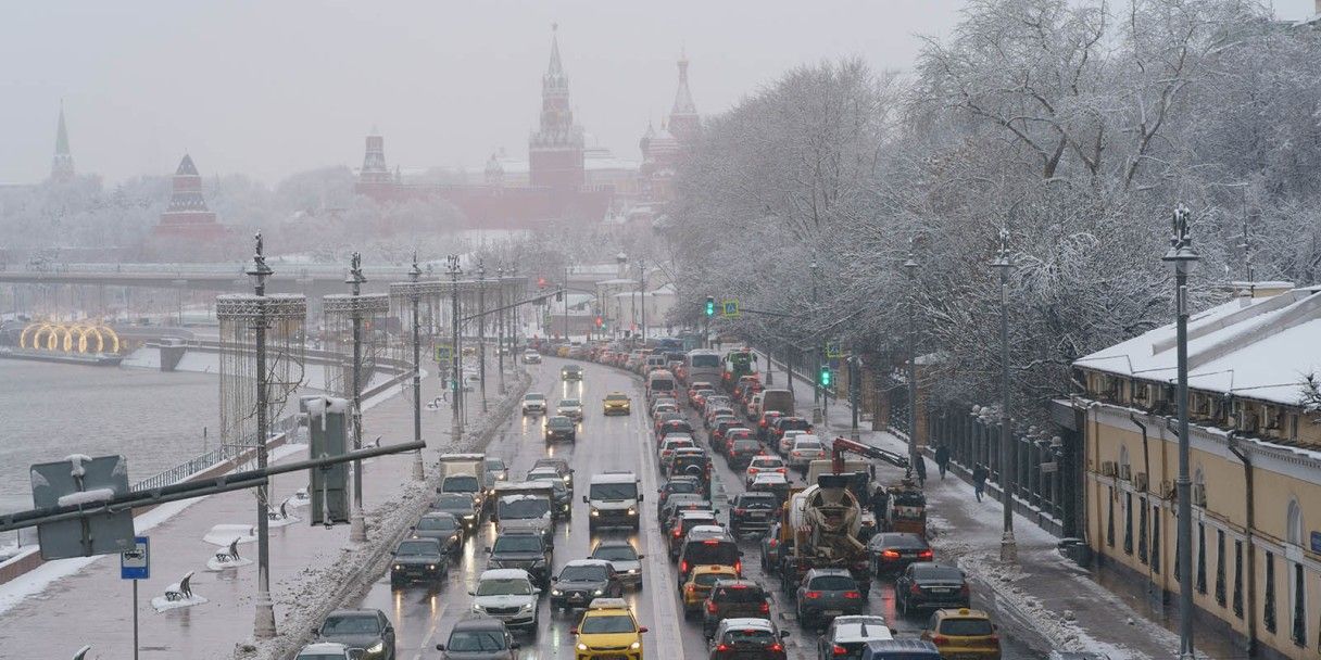 Пробки в Москве сейчас